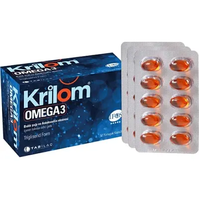 Krilom Omega-3 50 Yumuşak Kapsül